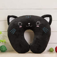 HKM-975379 Cartoon U-Shaped Neck Pillow for Travel and Office Use in Various Colors