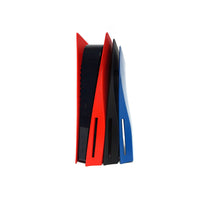 HKM-975443 PS5 CD-ROM Version Protective Shell Replacement - Customized Hard Cover in Red, Blue, Black
