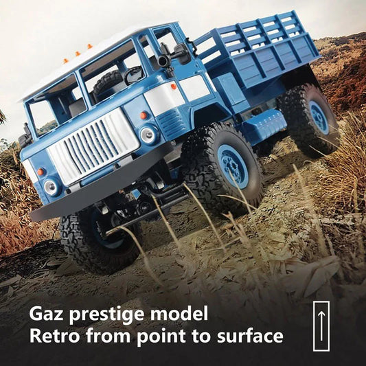 HKM-975507 1/16 Scale 4CH Electric RC Truck - High Speed Remote Control Vehicle for Kids Ages 5 and Up