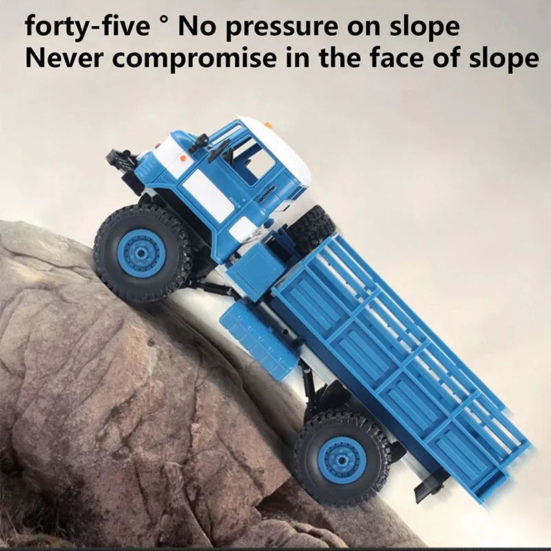 HKM-975507 1/16 Scale 4CH Electric RC Truck - High Speed Remote Control Vehicle for Kids Ages 5 and Up