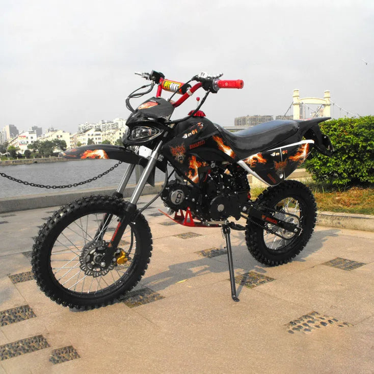KTX-975507 125cc Off-Road Dirt Bike with Disc Brakes and 61-80 km/h Speed