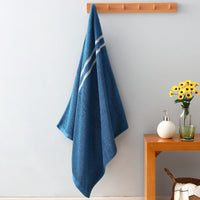 HKM-975507 Smart Sensor Cotton Bath Towel - 70cm x 140cm, 100% Cotton, Machine Washable, Ironable