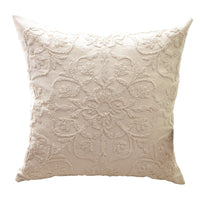 HKM-975635 American Country Style Hair Cushion Pillow Cover - Floral Design, 50x50cm, Cotton with PP Filling, Ideal for Living Room and Bedroom