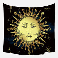 HKM-975635 European Medieval Decorative Hanging Cloth - Various Sizes in Plush and Brushed Textures