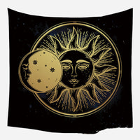 HKM-975635 European Medieval Decorative Hanging Cloth - Various Sizes in Plush and Brushed Textures
