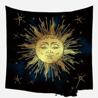 HKM-975635 European Medieval Decorative Hanging Cloth - Various Sizes in Plush and Brushed Textures