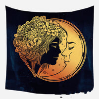 HKM-975635 European Medieval Decorative Hanging Cloth - Various Sizes in Plush and Brushed Textures