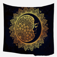 HKM-975635 European Medieval Decorative Hanging Cloth - Various Sizes in Plush and Brushed Textures