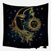 HKM-975635 European Medieval Decorative Hanging Cloth - Various Sizes in Plush and Brushed Textures