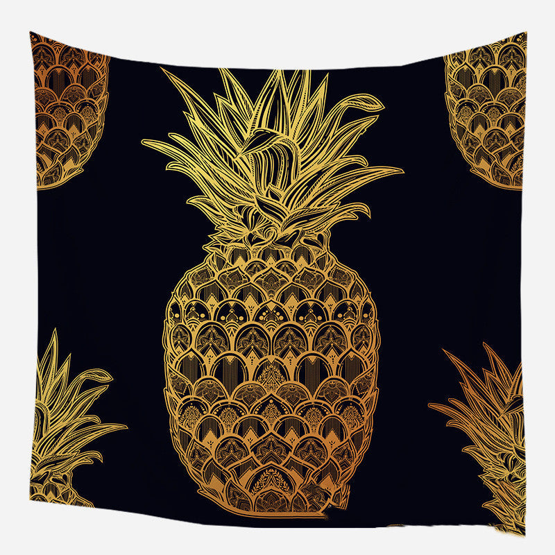HKM-975635 European Medieval Decorative Hanging Cloth - Various Sizes in Plush and Brushed Textures