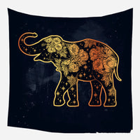 HKM-975635 European Medieval Decorative Hanging Cloth - Various Sizes in Plush and Brushed Textures
