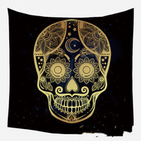 HKM-975635 European Medieval Decorative Hanging Cloth - Various Sizes in Plush and Brushed Textures