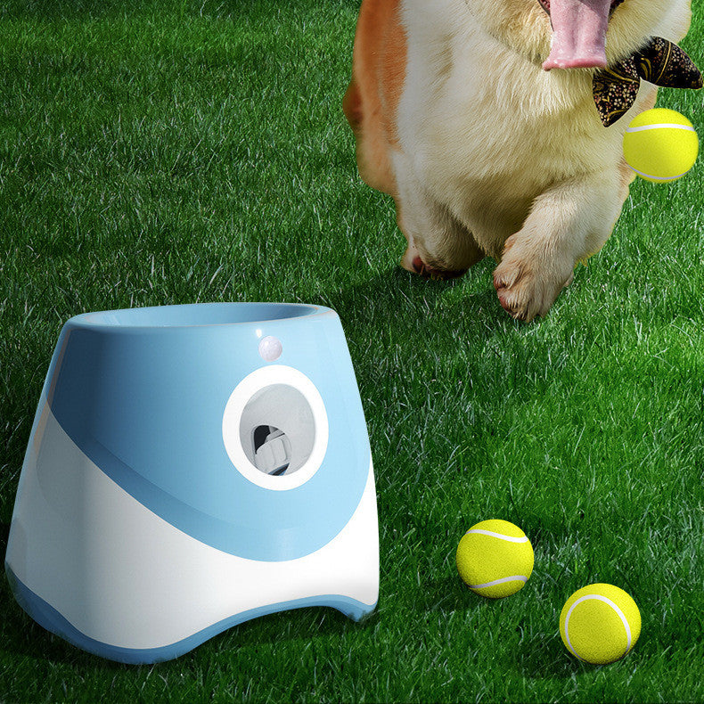 HKM-975699 Automatic Throwing Ball Thrower Tennis Launcher Funny Dog Toy