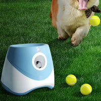 HKM-975699 Automatic Throwing Ball Thrower Tennis Launcher Funny Dog Toy