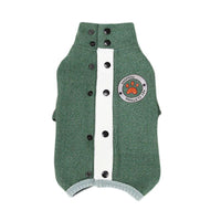 HKM-975699 Cozy Winter Teddy Jacket for Small Dogs - Warm Padded Vest with Adjustable Fit and Reflective Safety Features