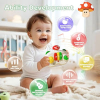HKM-975891 Cartoon Design Educational Finger Piano Toy for Kids 0-4 Years