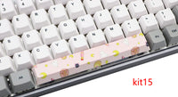 HKM-975955 6.25U PBT Five-Sided Sublimation Space Keycap for Mechanical Keyboards