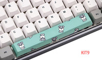HKM-975955 6.25U PBT Five-Sided Sublimation Space Keycap for Mechanical Keyboards