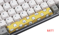 HKM-975955 6.25U PBT Five-Sided Sublimation Space Keycap for Mechanical Keyboards