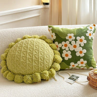 HKM-976147 Nordic Embroidered Lumbar Pillow Covers in Various Designs and Sizes
