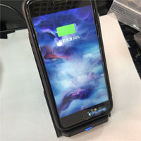 HKM-976147 Vertical Dual Coil Wireless Charger, 10W/15W Fast Charging, QI Standard, 2-6MM Charging Distance