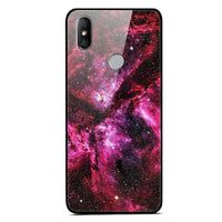 HKM-976339 Stylish Painted Glass Case for Red Rice S2 - Durable, Waterproof, and Scratch-Resistant