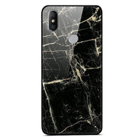 HKM-976339 Stylish Painted Glass Case for Red Rice S2 - Durable, Waterproof, and Scratch-Resistant