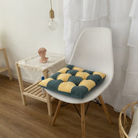 HKM-976403 Modern Thickened Pearl Cotton Dining Chair Cushion - 40x40cm, Plain Color Options