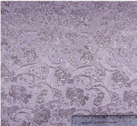 HKM-976915 Floral Jacquard Fabric for Home Decor and Costume Design - 100% Polyester, 150cm Wide