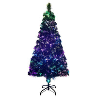 HKM-977043 120 cm Artificial Christmas Tree with Multi-Color Lights and Stand