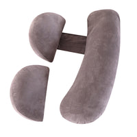 HKM-977043 Maternity U-Shape Support Pillow - Adjustable Multi-Functional Pregnancy and Nursing Cushion