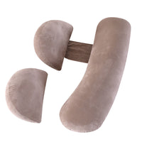 HKM-977043 Maternity U-Shape Support Pillow - Adjustable Multi-Functional Pregnancy and Nursing Cushion