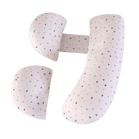 HKM-977043 Maternity U-Shape Support Pillow - Adjustable Multi-Functional Pregnancy and Nursing Cushion