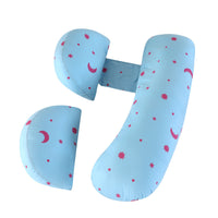 HKM-977043 Maternity U-Shape Support Pillow - Adjustable Multi-Functional Pregnancy and Nursing Cushion