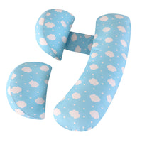HKM-977043 Maternity U-Shape Support Pillow - Adjustable Multi-Functional Pregnancy and Nursing Cushion