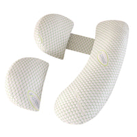 HKM-977043 Maternity U-Shape Support Pillow - Adjustable Multi-Functional Pregnancy and Nursing Cushion