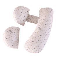 HKM-977043 Maternity U-Shape Support Pillow - Adjustable Multi-Functional Pregnancy and Nursing Cushion