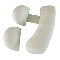 HKM-977043 Maternity U-Shape Support Pillow - Adjustable Multi-Functional Pregnancy and Nursing Cushion