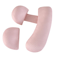 HKM-977043 Maternity U-Shape Support Pillow - Adjustable Multi-Functional Pregnancy and Nursing Cushion