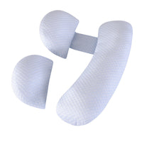 HKM-977043 Maternity U-Shape Support Pillow - Adjustable Multi-Functional Pregnancy and Nursing Cushion