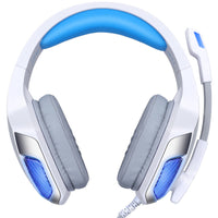 HKM-977299 Luminous Heavy Bass Wired Headphones with Microphone for Mobile Devices