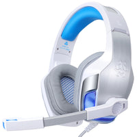 HKM-977299 Luminous Heavy Bass Wired Headphones with Microphone for Mobile Devices