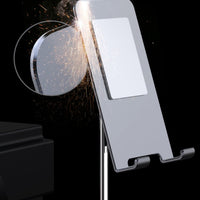HKM-977299 Telescopic Aluminum Alloy Desktop Bracket for Mobile Devices and Tablets