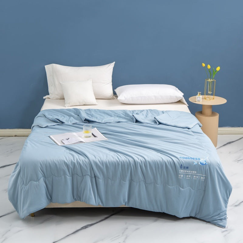 HKM-977555 Cooling Ice Silk Summer Quilt for Maternal and Child Comfort - Multiple Sizes Available