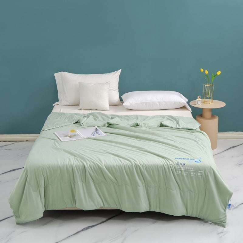 HKM-977555 Cooling Ice Silk Summer Quilt for Maternal and Child Comfort - Multiple Sizes Available