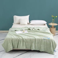 HKM-977555 Cooling Ice Silk Summer Quilt for Maternal and Child Comfort - Multiple Sizes Available