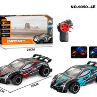 HKM-977811 2.4G Remote Control Alloy Racing Car 1:24 Scale High-Speed Drift Vehicle for Kids Ages 5 and Up