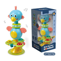 HKM-977875 Toddler Dinosaur Rattle Toy Set with Hand Bell Noise Shakers for Babies 0-24 Months