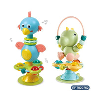 HKM-977875 Toddler Dinosaur Rattle Toy Set with Hand Bell Noise Shakers for Babies 0-24 Months
