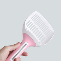 HKM-978003 Cat Litter Shovel Roll Tail Tool Large Long Handle Pores